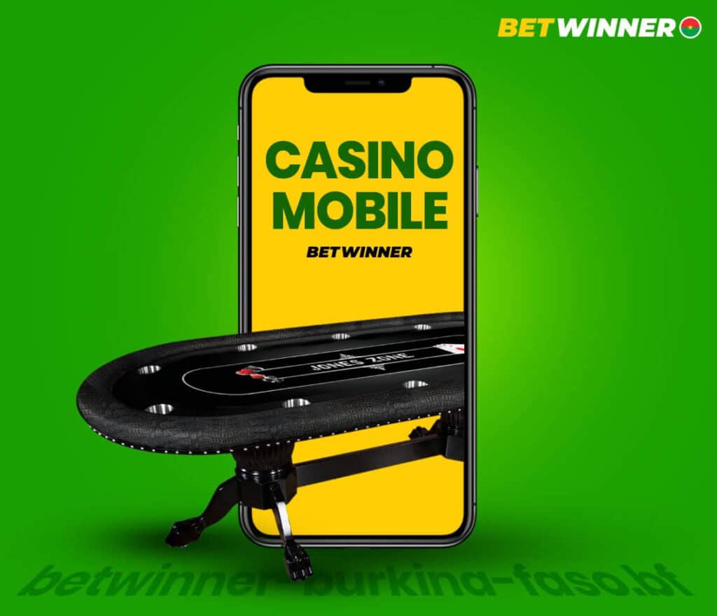 Casino mobile Bewinner Burkina Faso